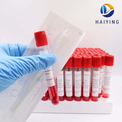 10 ml butelki do pobierania próbek krwi Test wirusa grypy