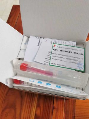 Probówki na próbki krwi do testu wirusa grypy